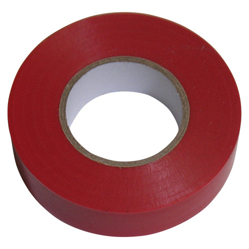 Nastro isolante rosso 0,13mmx19mmx25mt autoestinguente MKC