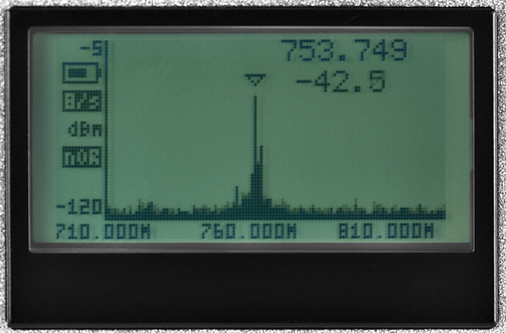 RF-EXPLORER/3 - Scanner di Frequenza 3GHz