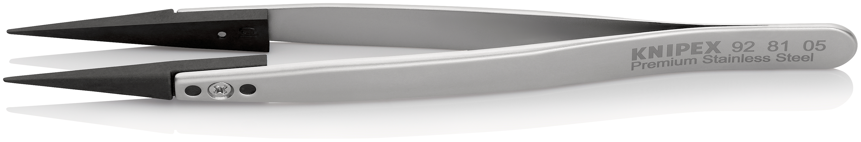 Pinzetta con punte intercambiabili ESD 92 81 05, isolamento a 1000V