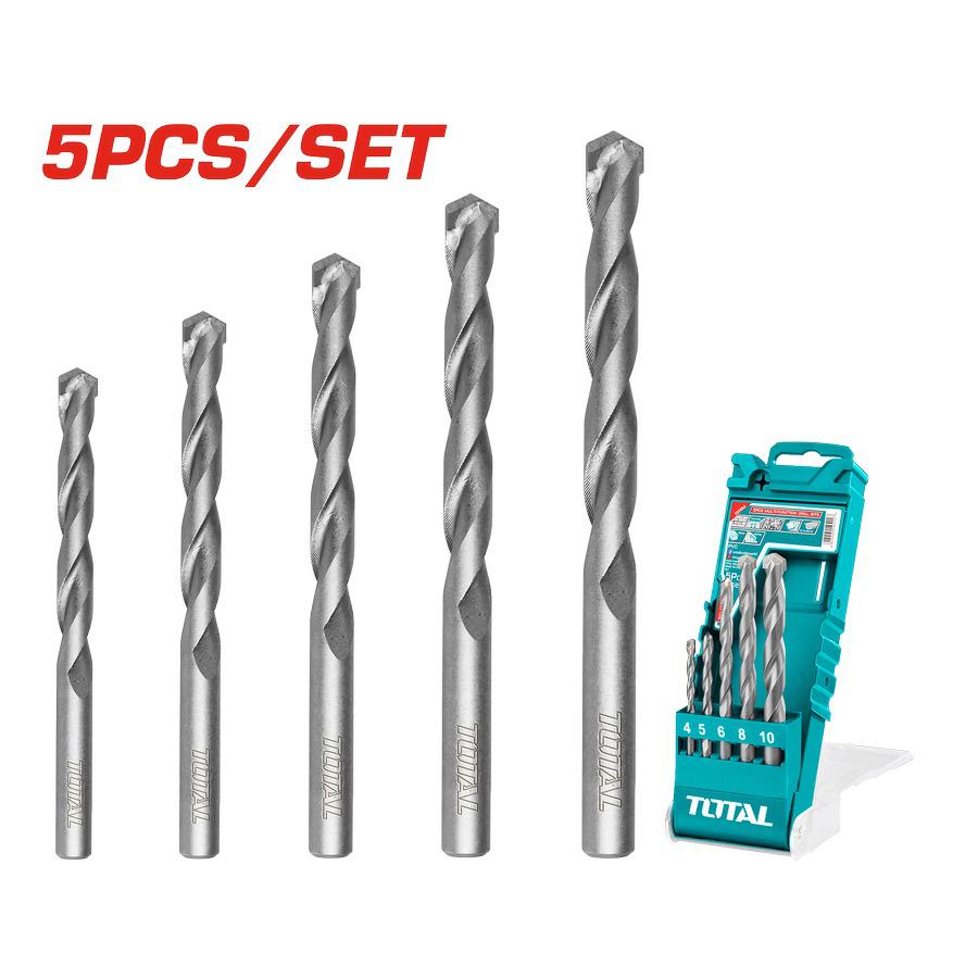 Set 5 Punte Trapano Multifunzione TACSD7156