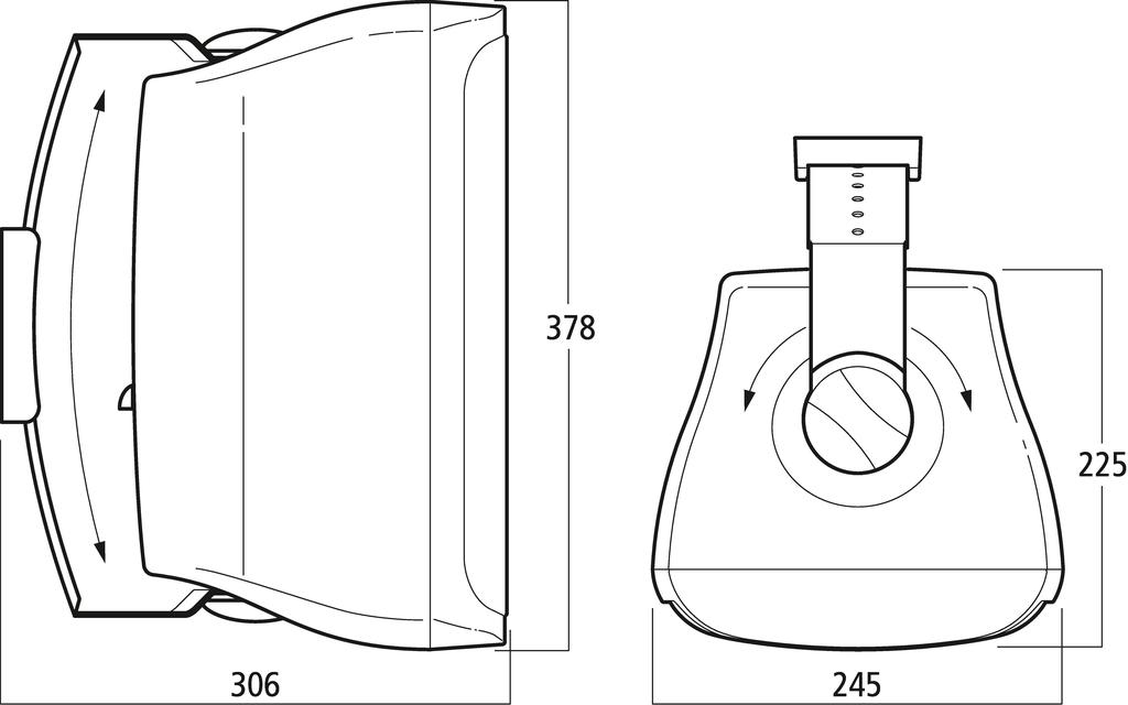 WALL-08T/SW - Cassa Acustica PA