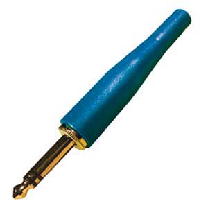 Spina Stereo 6.3 Dorata Blu SP/560B-C