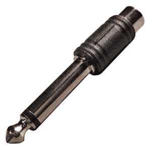 Adattatore Presa RCA A Spina 6,35 Mono AD/631-I