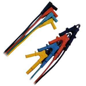 Puntali Clip Coccodrilli Per Tester PUNT/3102-C