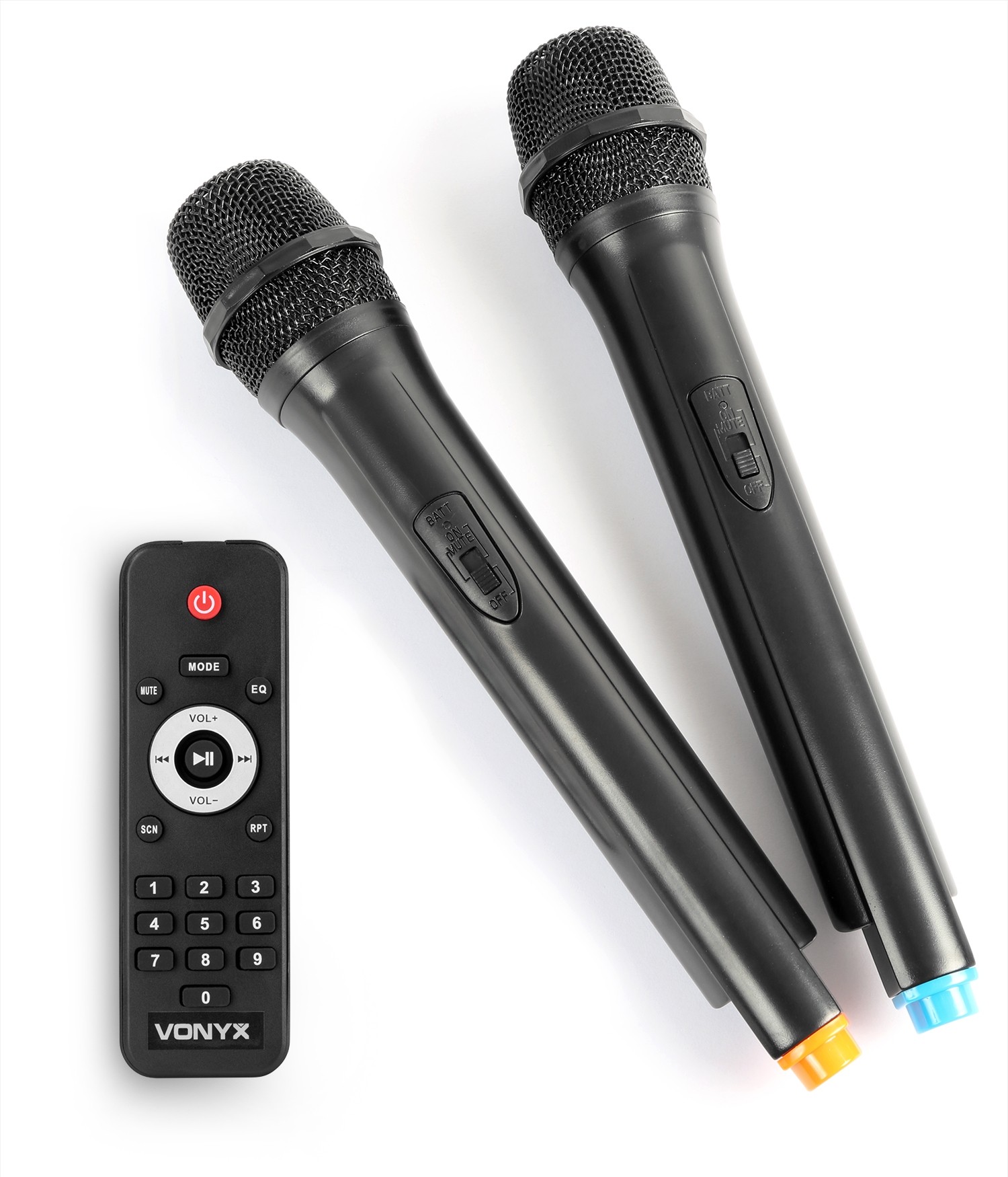 VONYX 550923016 Sistema portatile 12" da 600W  con 2 radiomic. UHF mod. AP1200PA