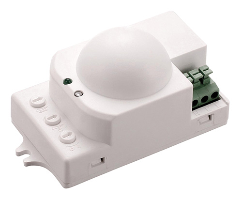 Sensore LX701 a microonde bianco 360° 1-8mt