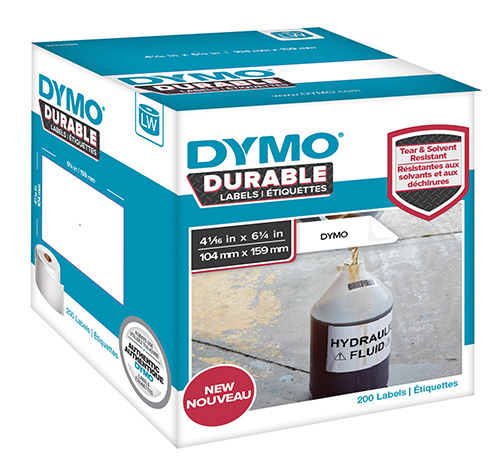 Etichette DYMO® LabelWriter™ Durable Extra formato 104x159 mm - Bianco