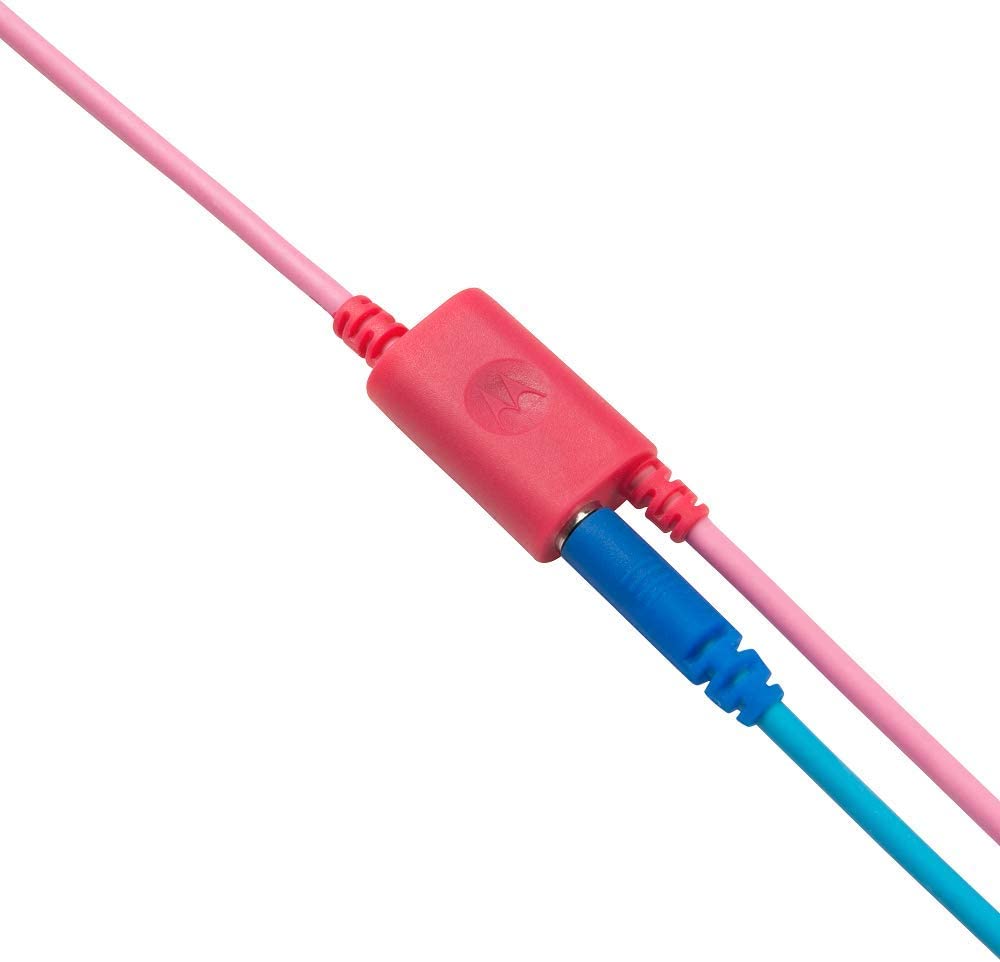 Cuffia stereo a filo c/limitaz. volume Mod. Squads 200 rosa
