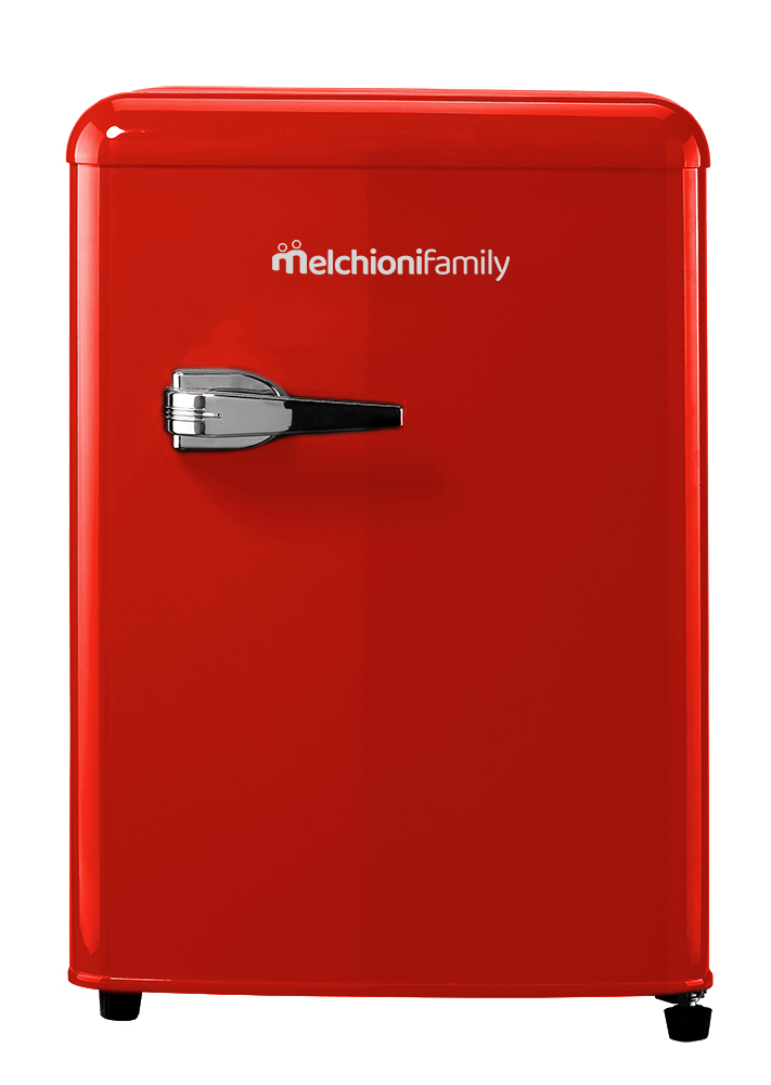 Minifrigo SIBERIA 45 vintage 45L con compressore rosso