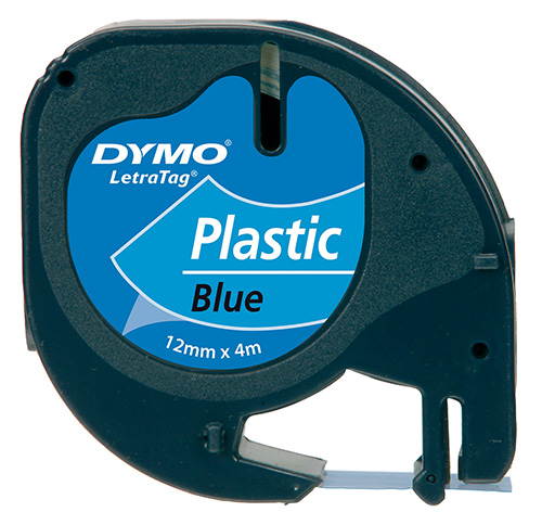 Nastro LT in plastica - 12 mm x 4 m Blu