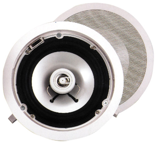 Diffusori coppia rotondi da controsoffitto 80W 8Ohm/100V bianchi CL165RT