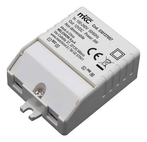 Alimentatore miniaturizzato MKC, MKC-S6-12, 12V 6W