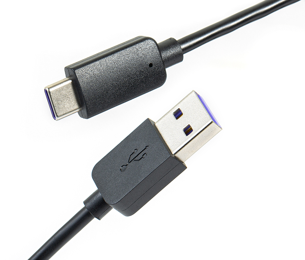 MK-20.100.AC.05, cavo USB 2.0 100W con connettori A - C, lunghezza 0,5 mt.