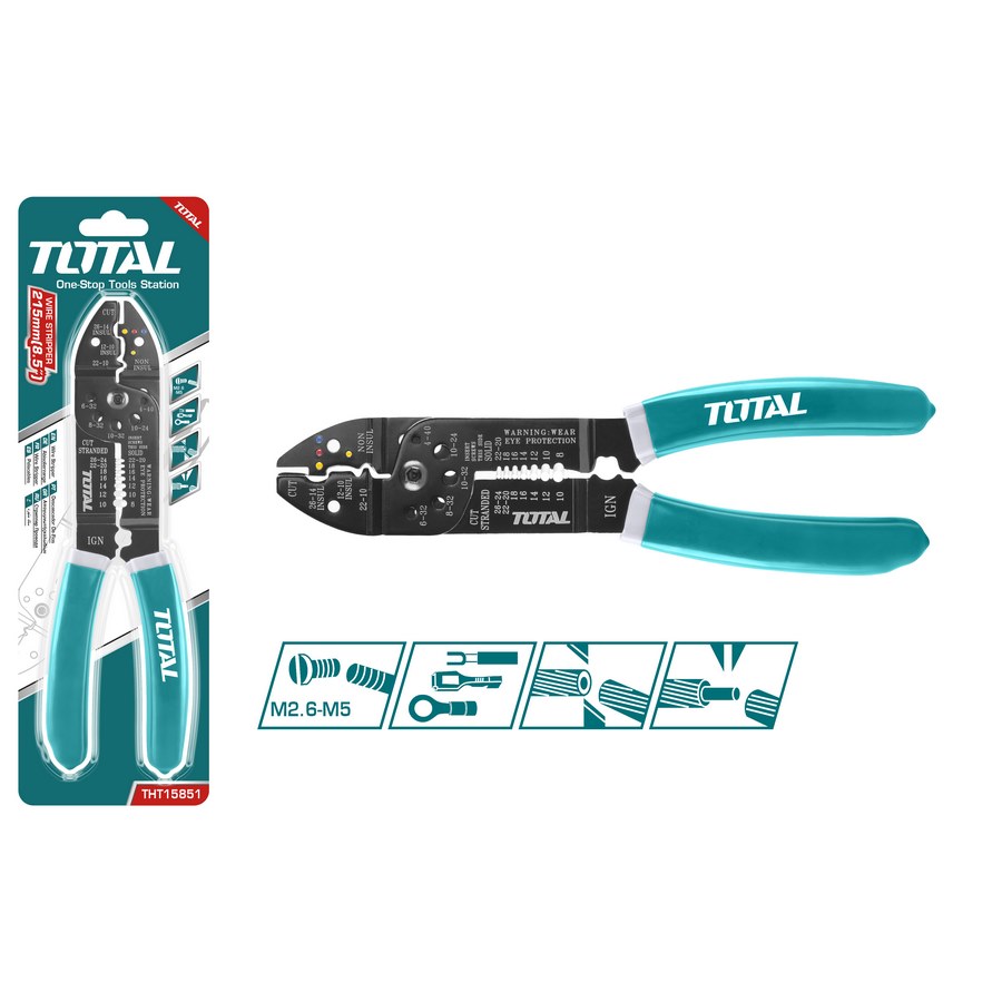 Pinza per Crimpare 215mm - Industrial THT15851