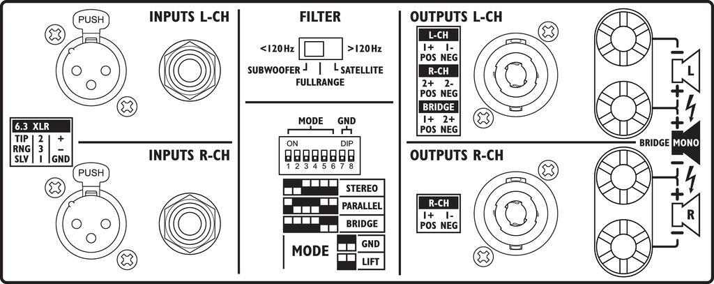 STA-1000 - Amplificatore