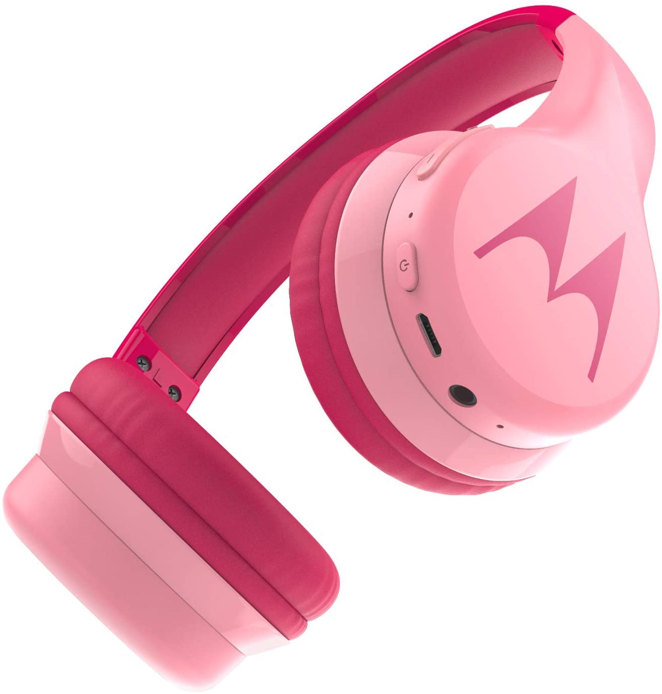 Cuffia stereo per bambini c/funzione BT Mod. Squads 300 rosa