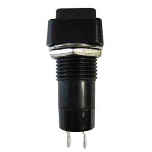 Pulsante N.A. Sald. 3A-125V Nero NAP/47N-C