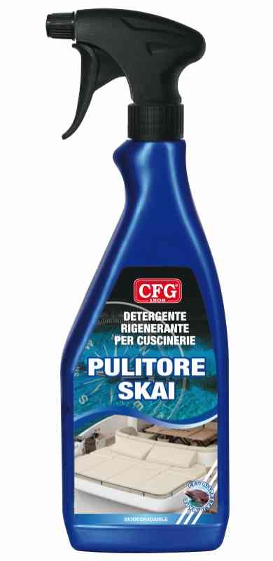 Pulitore Skai Detergente Rigenerante Per Cuscinerie, Erogatore Da 750 mL N11 CFG