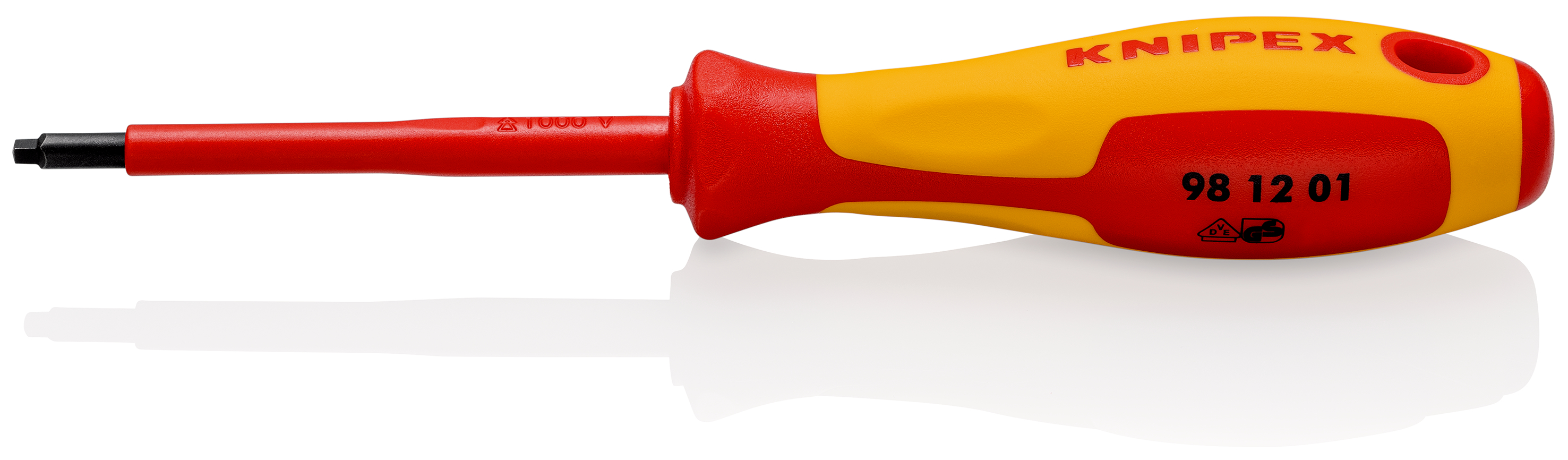 KNIPEX Giravite Robertson R1 98 12 01, isolamento a 1000V
