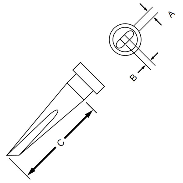 LT PUNTA ADATTATORE CON FILETTATURA M4