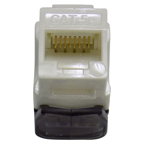 Presa modulare cat5 8/8 rj45 keystone da pannello senza inseritore