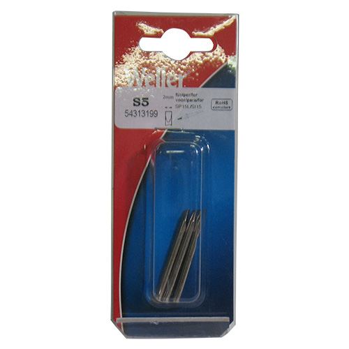S5 - punte nichelata diritta 2,0mm per si15/sp15l/sp15n 54313199