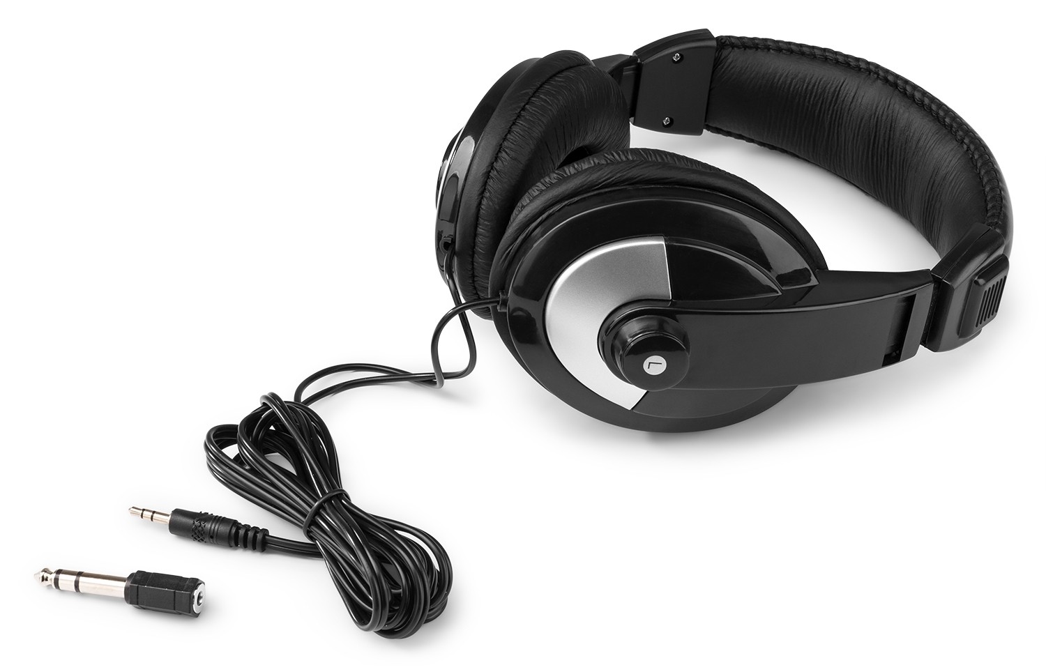 SH120 - Cuffia DJ cablata, 105dB, risposta in frequenza 40-16000Hz, lunghezza cavo 3mt.
