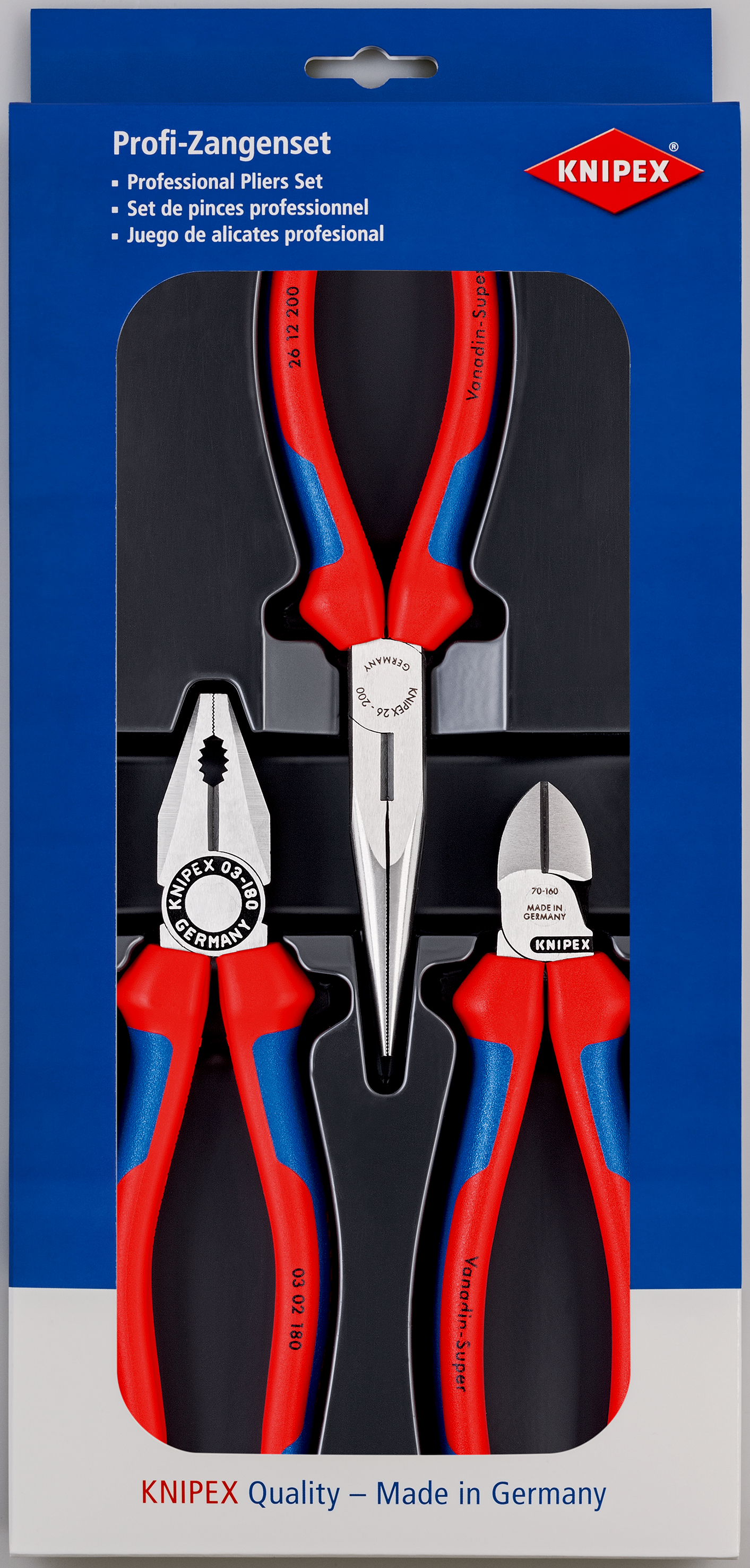 Set 3pinze Knipex