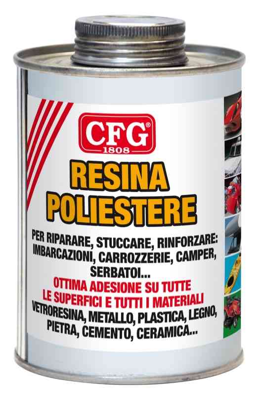 Resina Liquida Con Catalizzatore, Barattolo Da 500mL P00610 CFG