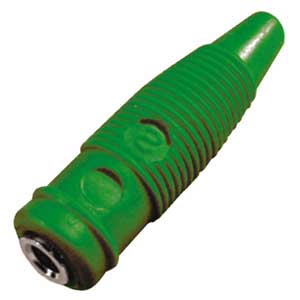 Presa Volante Professionale Ø4mm Verde BA/436V