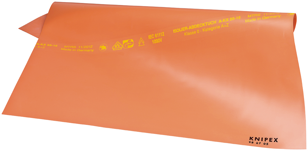 Copertina in gomma 98 67 15, isolamento a 1000V