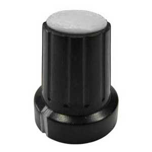 Manopola Nera A Mandrino 18x15 Grigia MA/1205GR