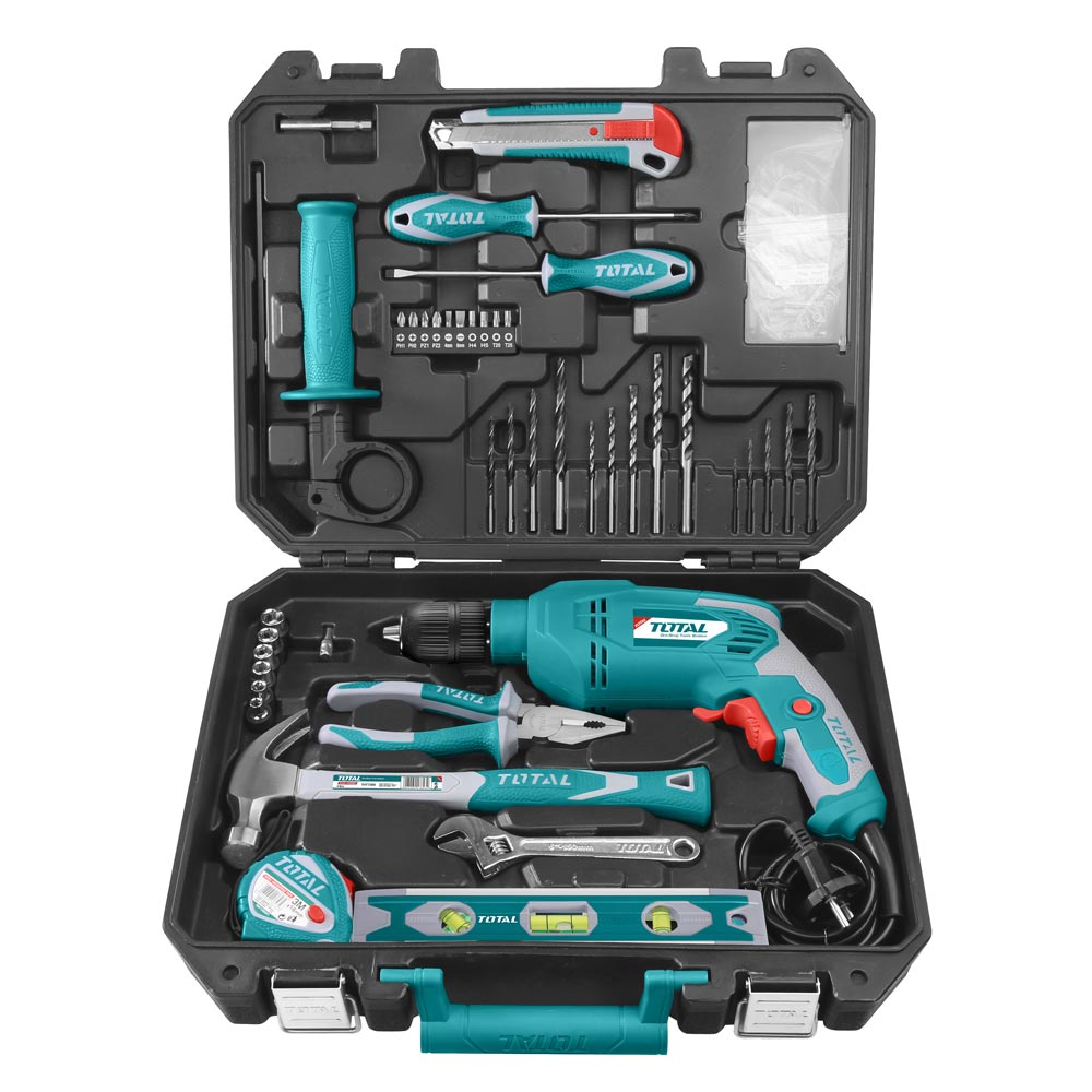 Kit Trapano 650W + 101 Accessori + Valigia - THKTHP1012-3