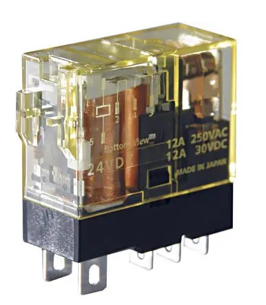 Relay Plug-In SPDT 12A 24VAC