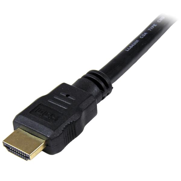 Startech.com HDMM3M Cavo Monitor HDMI da 3m - Cavo HDMI 4K ad Alta Velocità con Ethernet -Cavo Video HDMI1.4 UHD 4K 30Hz - Cavo Video per Monitor/Proiettori/TV e Display HDMI Ultra HD - Nero - M/M (HDMM1)