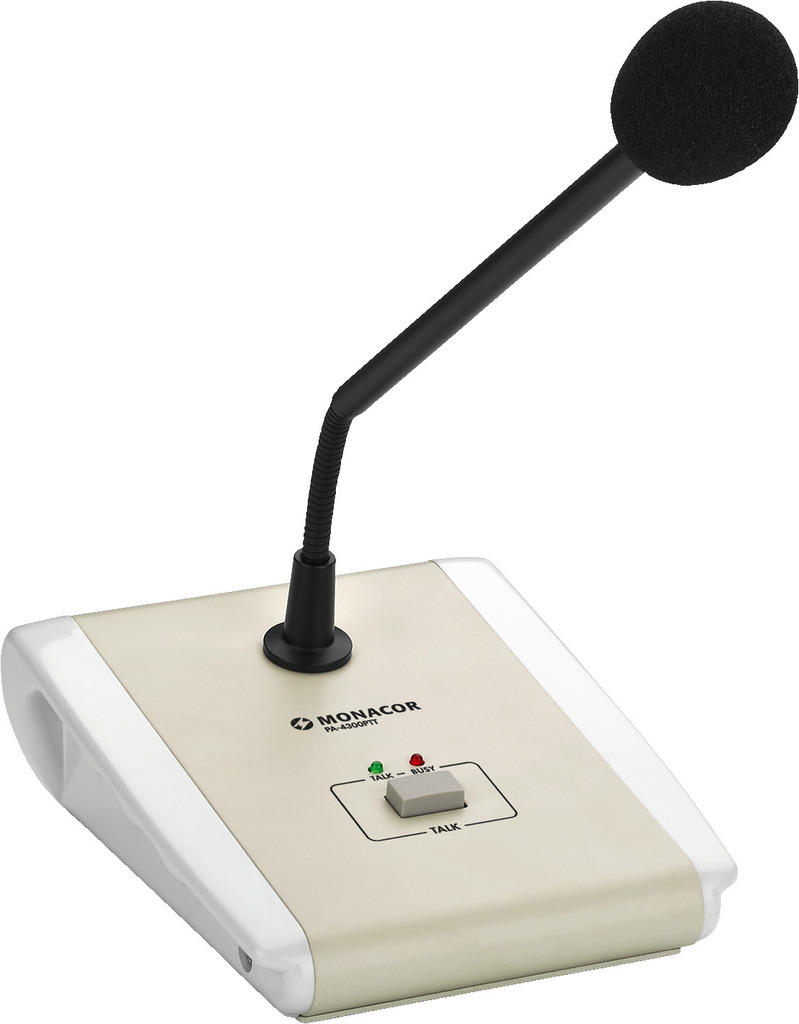 PA-4300PTT - Microfono da scrivania PA