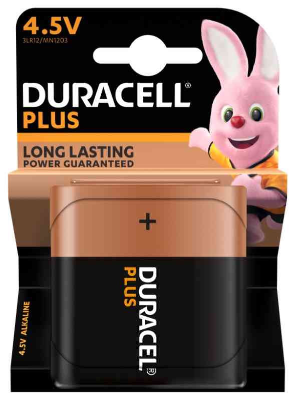 Duracell Plus Power Piatta (4,5V) 1203 in blister da 1 pila