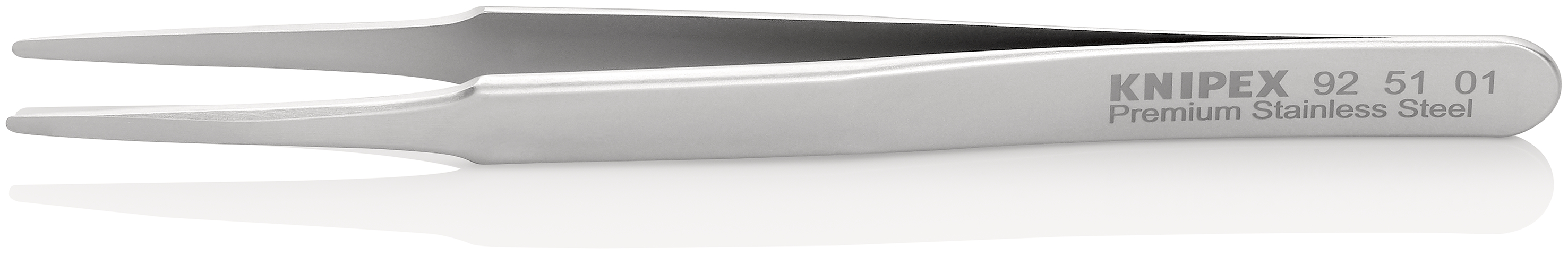 Pinzetta di precisione acciaio inox 92 51 01, isolamento a 1000V