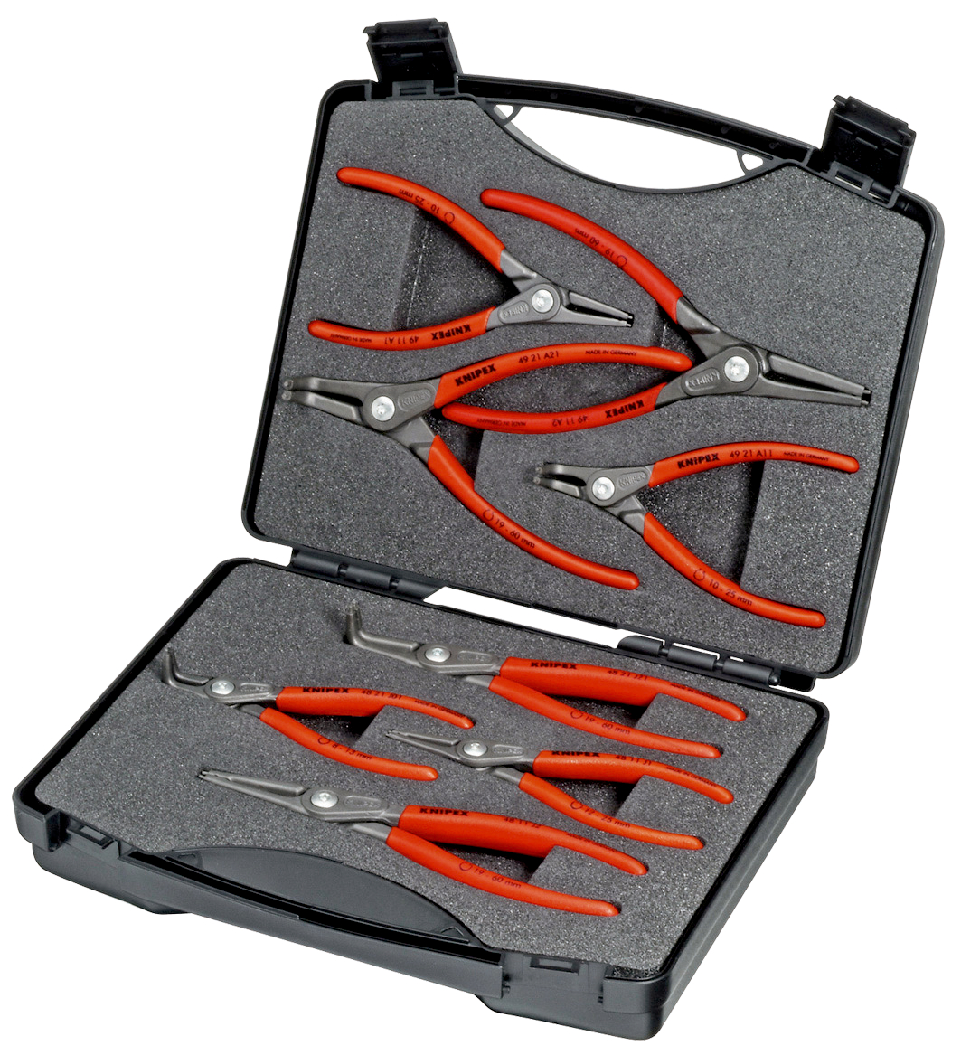 Assortimento pinze p.anelli  sicurezza 00 21 25
