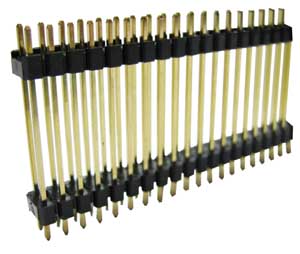 Connettore Divisibile Da Circuito Stampato Doppia Fila P. 2.54 40P CT/80D-C