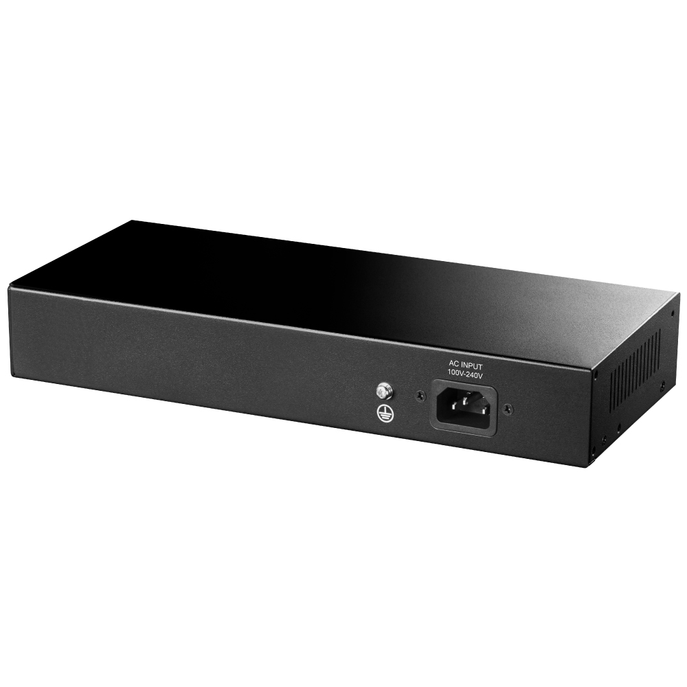 GS2008PS2 - 8-Port Layer 2 Managed Gigabit PoE+ Switch with 2 Gigabit SFP Slots, 120W