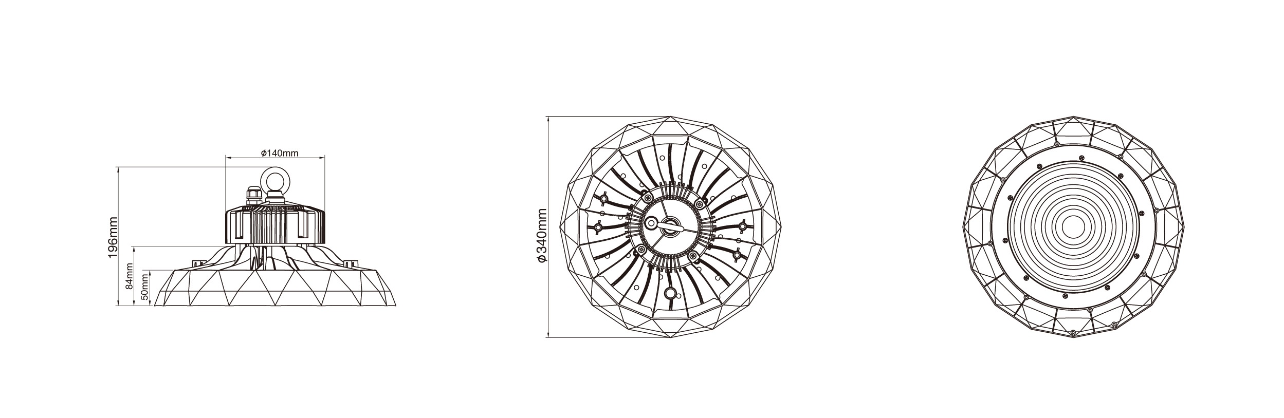 Lampada Highbay DIAMOND 200W