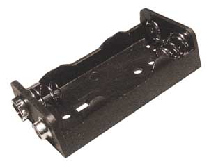 Portapile 2 Stilo Ø 14X50 Con Bottoni PIL/95-I