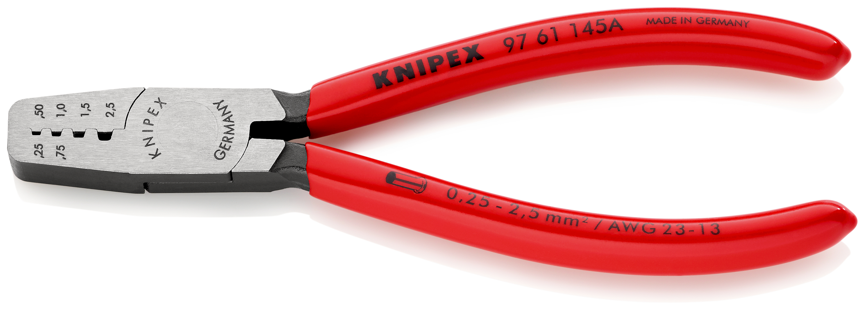 Pinza per serrare terminali a bussola 97 61 145 A SB