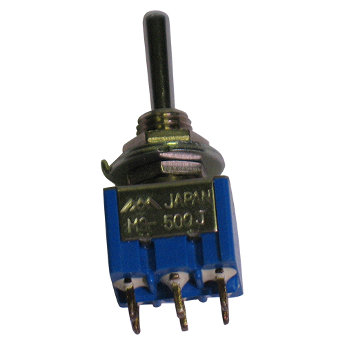 Deviatore miniatura a leva bipolare on-off-on 6a-125v MS-500 Miyama
