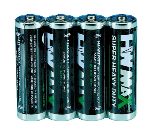 Batteria zinco carbone AA