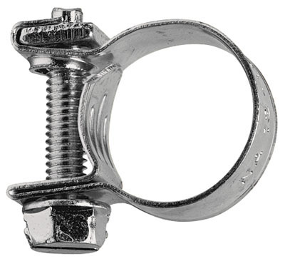 Fascetta mini stringitubo diam 11-13mm per tubi carburante e  tubi flessibili