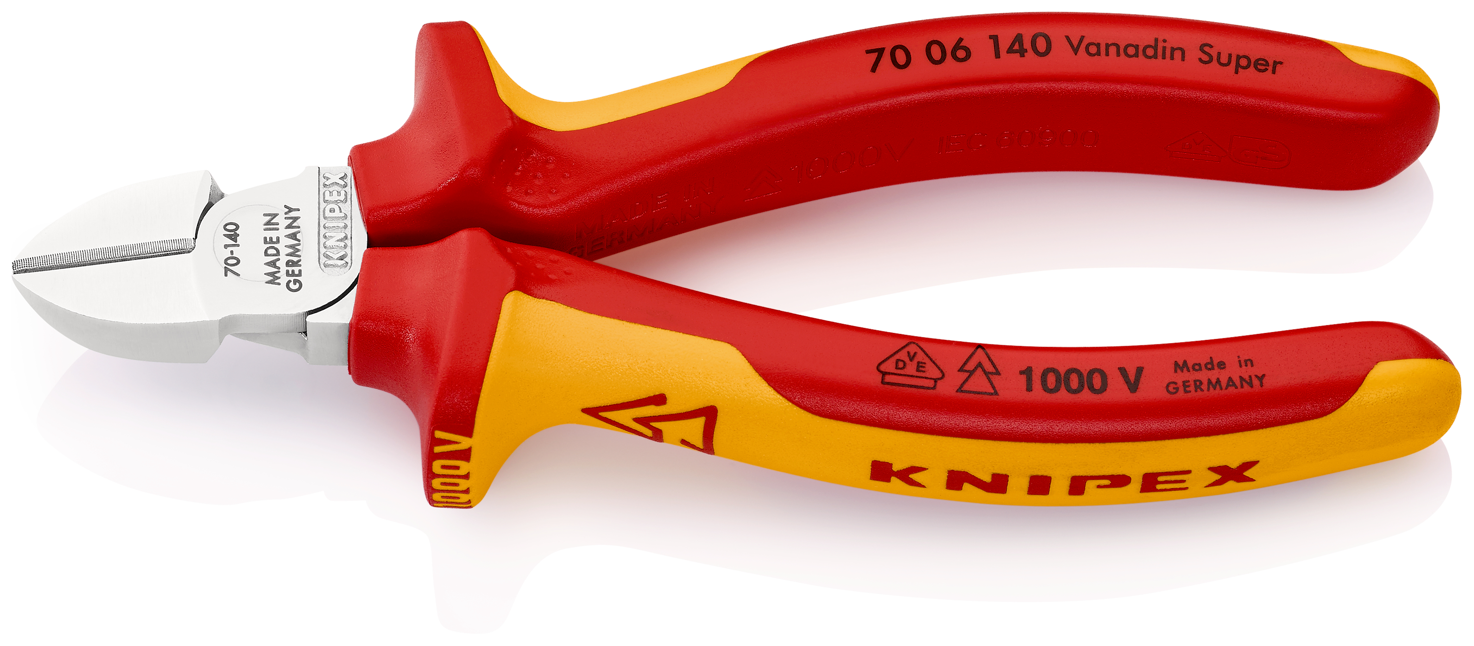 Tronchese laterale per meccanica 70 06 140, isolamento a 1000V