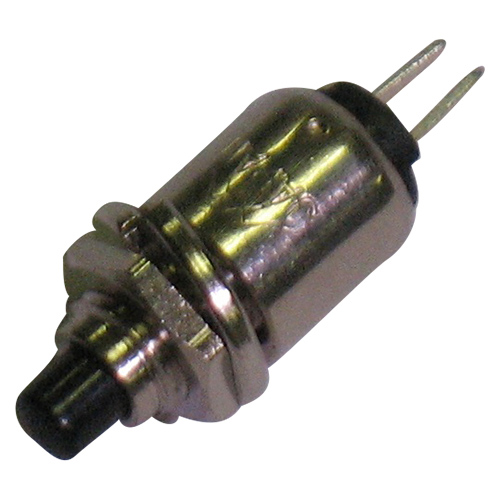 Pulsante submin. unip. con autoritorno n.a. off-on 0,5a-125v nero MS-402 Miyama