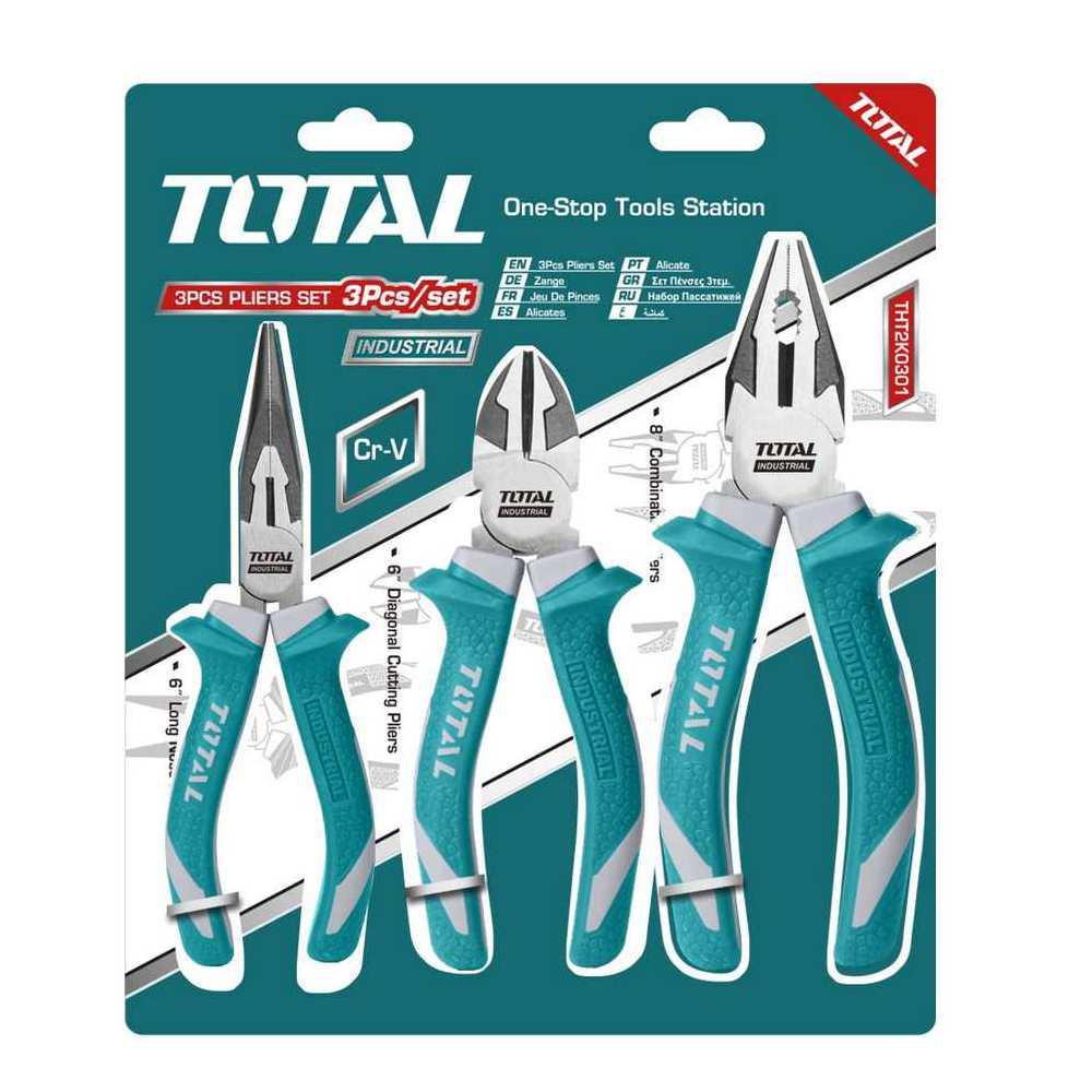 Set Pinze da 3 Pezzi in Cr-V THT2K0301